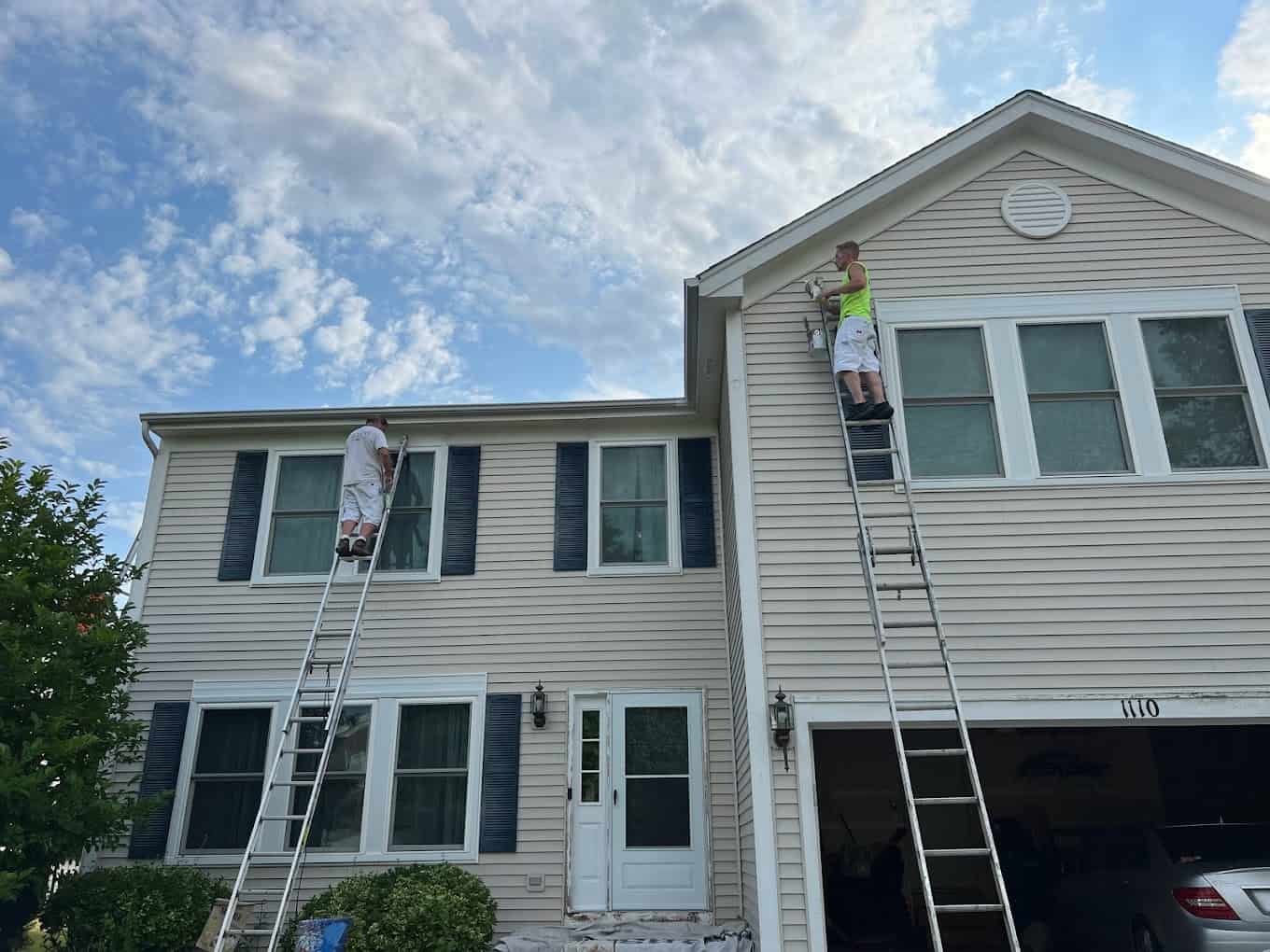 2022-08-09 powers painters painting a house